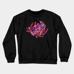 Lotus Flower Mandala Magical Color Light Art Crewneck Sweatshirt